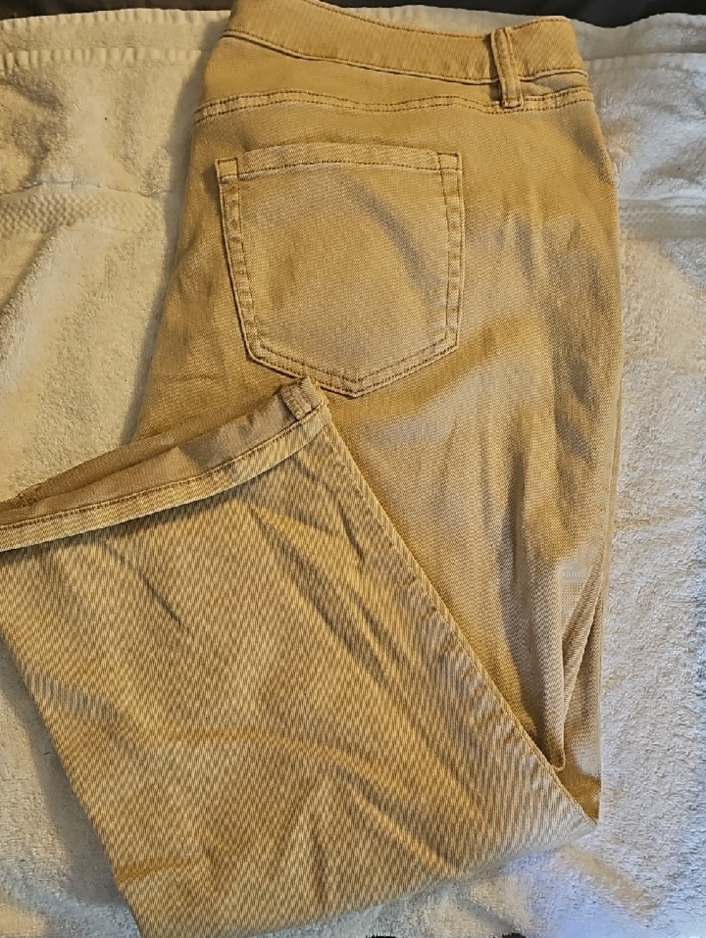 Beige/Tan Corduroy Pants